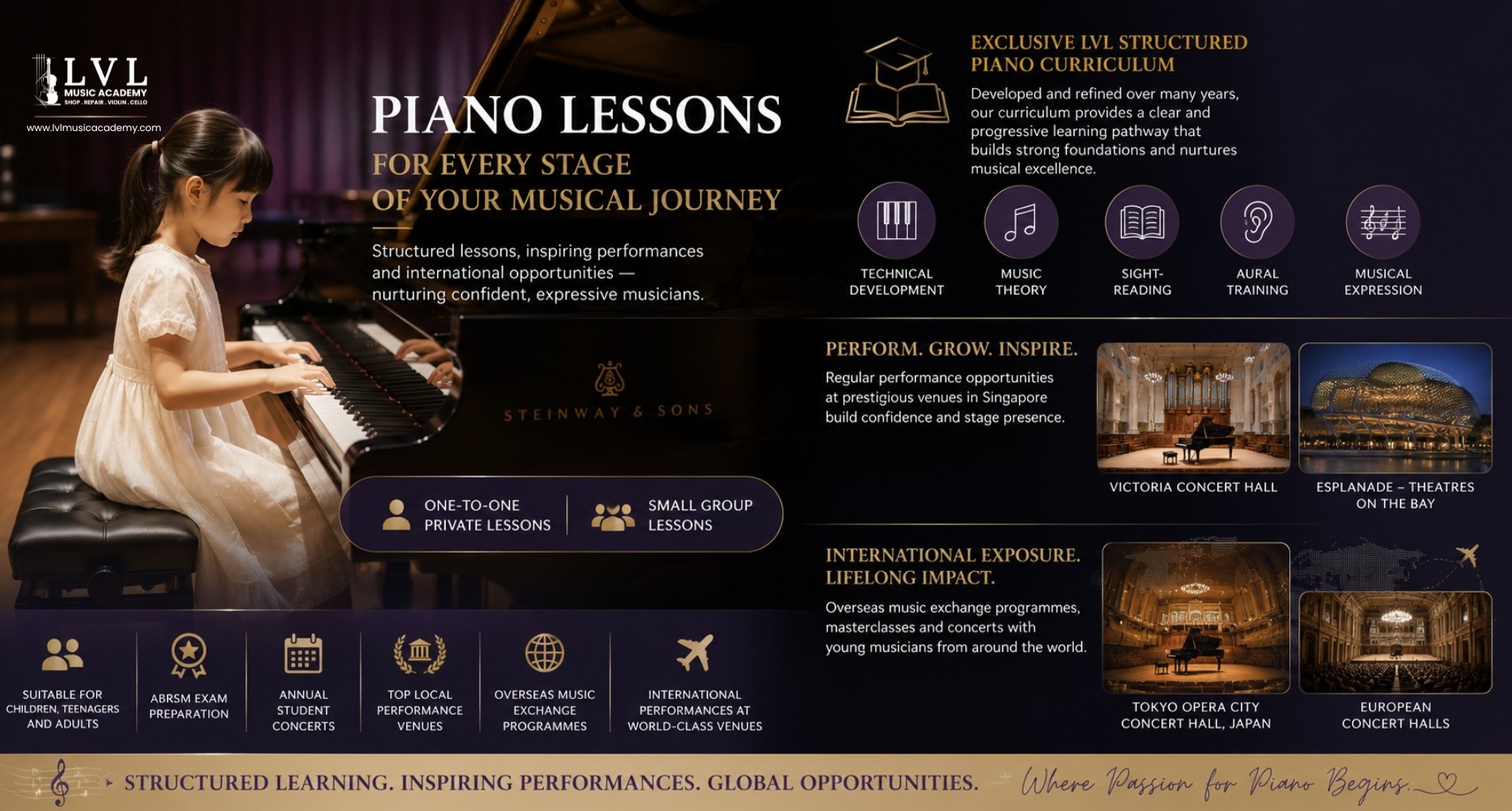 lvl piano lessons banner