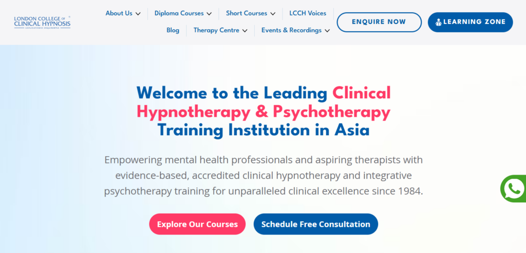 London College of Clinical Hypnosis Asia